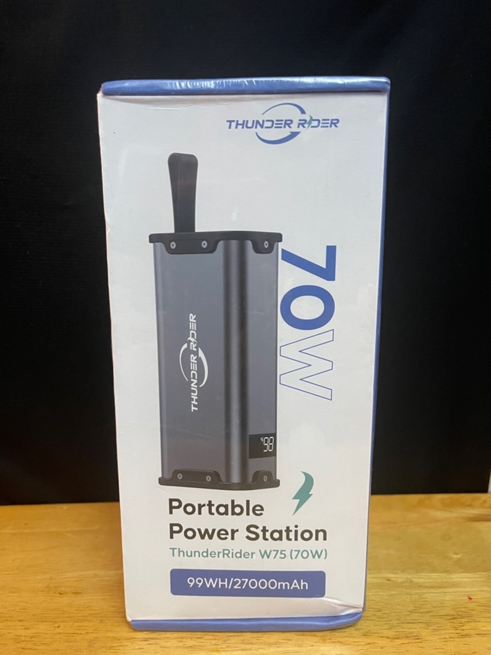 ThunderRider Portable Power Station 70W - Gray